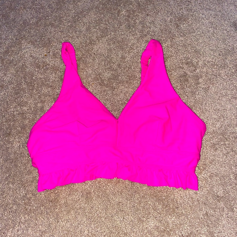 Hot Pink Bikini Top